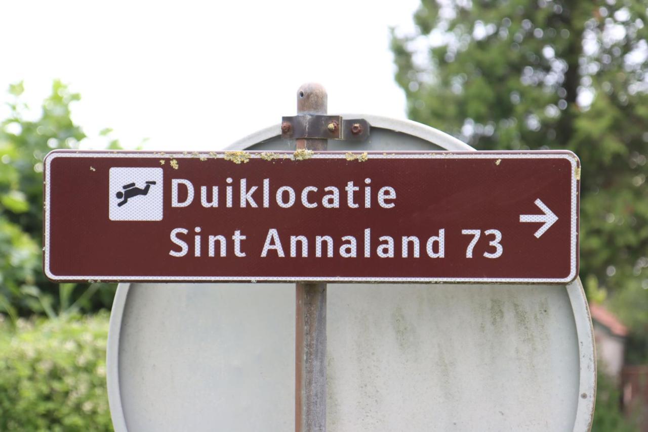 Strandhut 64 Sint Annaland Bagian luar foto